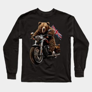 Nocturnal Adventures Of Grizzly Bear Long Sleeve T-Shirt